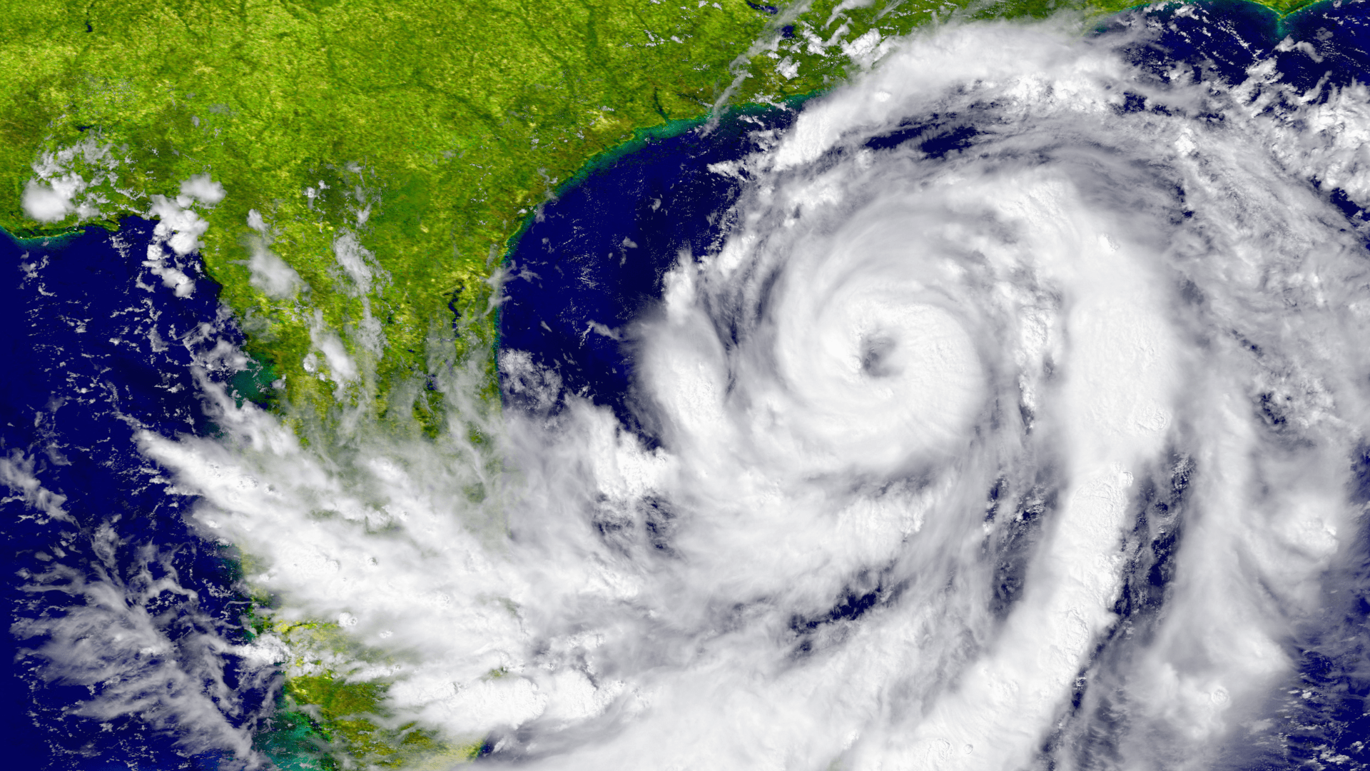 hurricane over florida 