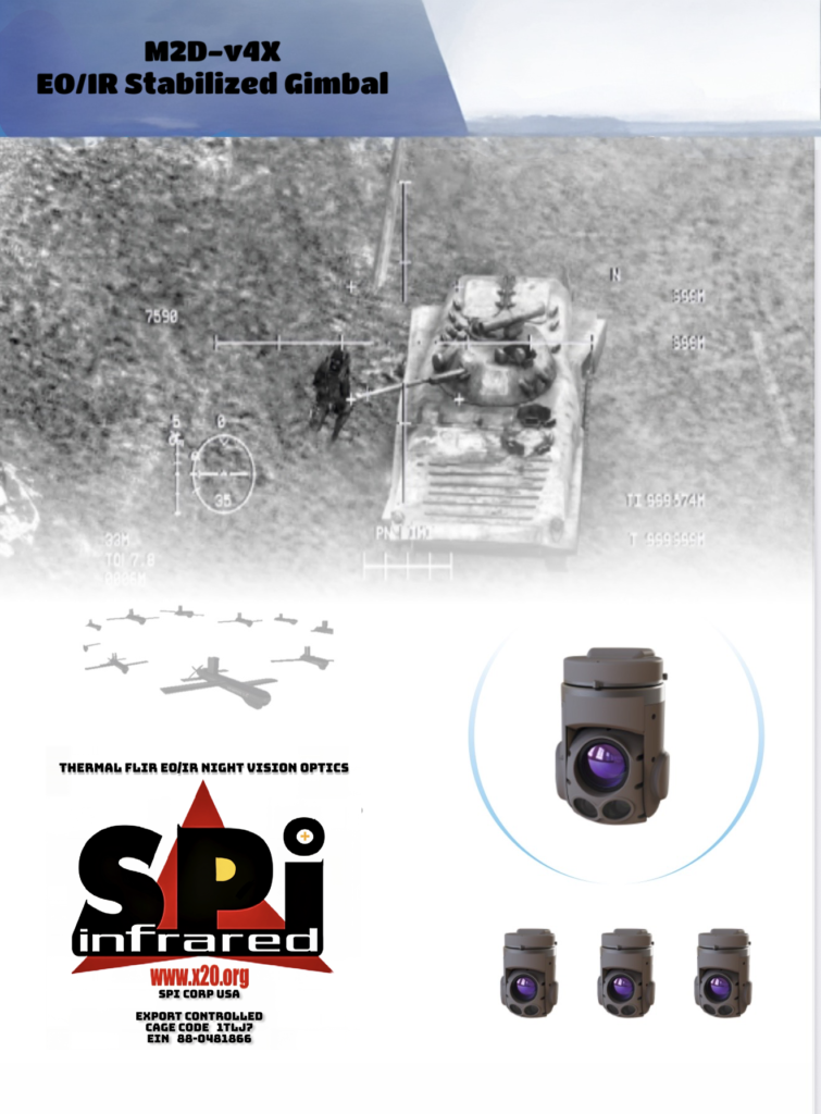M4X Long Range Eoir Gyro Stabilized Uav Uas Ugv Usv Gimbal img 1363